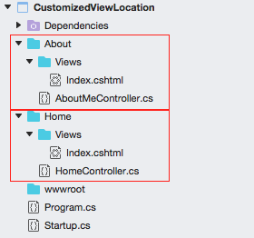 Home & About Folders